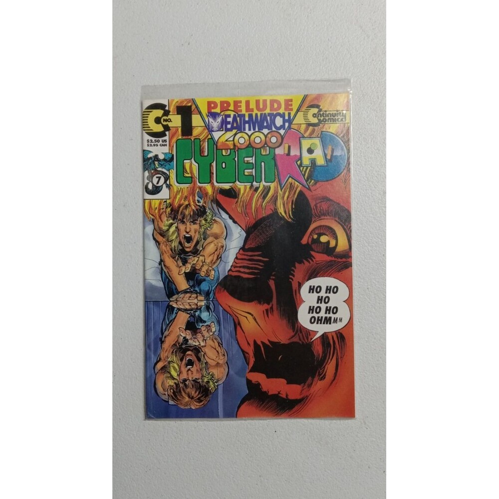 Cyberrad Deathwatch 2000 #7 Vintage Collector's Item Continuity Comics 1993